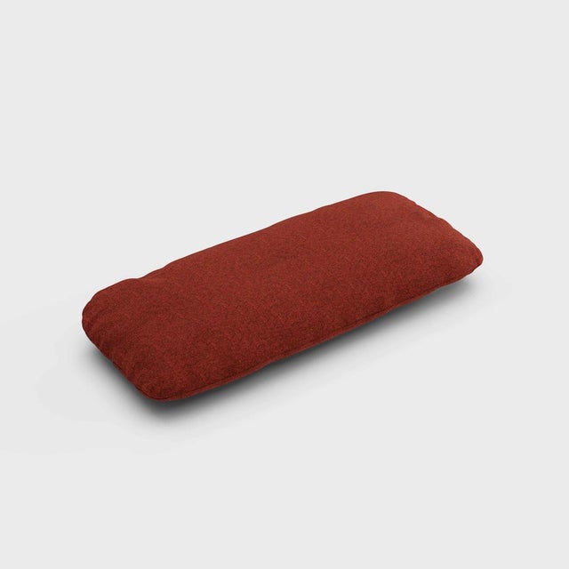 Curt Sofa Cushion 60x30 - Dama - 0058 (Red) by Ambivalenz For Sale - Image 4 of 4