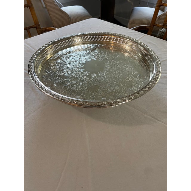 Wm. Rogers & Son Spring Flower トレイ Vintage-Wm-Rogers-Son-Spring-