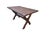 Antique French Oak Refectory Trestle Dining Table, 1900s For Sale - Image 4 of 14
