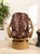 Tribal Vintage Tiki Bamboo Lounger With Leopard Print Upholstery For Sale - Image 3 of 12
