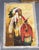 Indian Large Vintage Original Apache Native Indian Chief Oil Painting Portrait / Canvas For Sale - Image 3 of 12