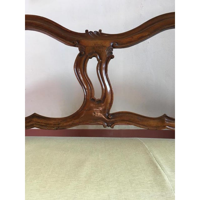 Mid-18th Century Baroque Wooden Sofa, Venice, Italy, 1750s For Sale - Image 4 of 17