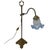 Goldenrod Art Nouveau Table Lamp with Glass For Sale - Image 8 of 8