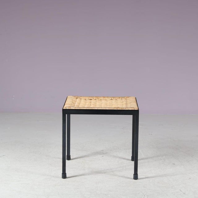 Square Stool, the Netherlands, 1950s For Sale - Image 3 of 7