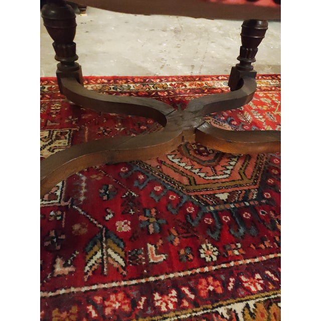 Pair of Late 19th Century Renaissance Revival Oak Baronial Armchairs For Sale - Image 9 of 11