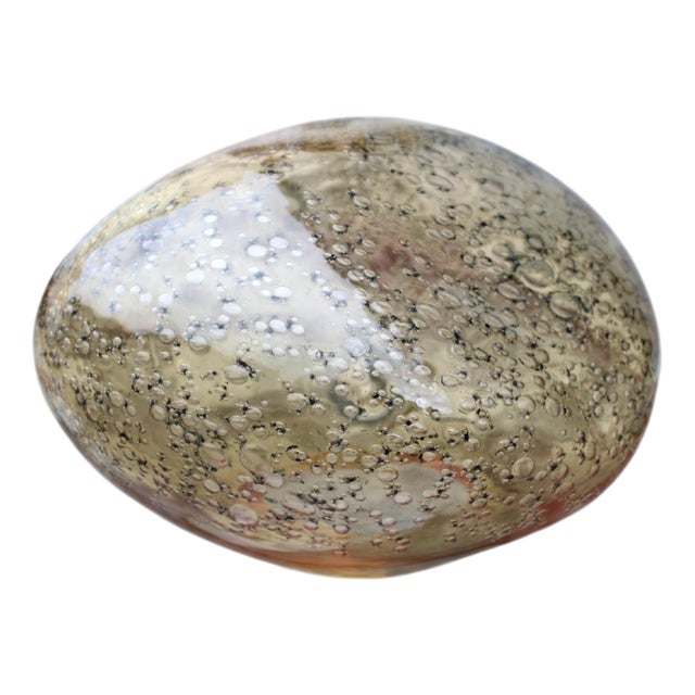 Pulegoso Murano Glass Table Lamp from Veart, 1970 For Sale