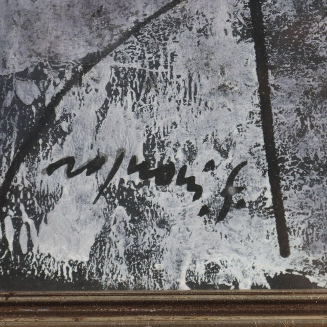Franco Rognoni, Figurative Composition, 1984, Mixed Media on Hardboard, Framed For Sale - Image 8 of 14