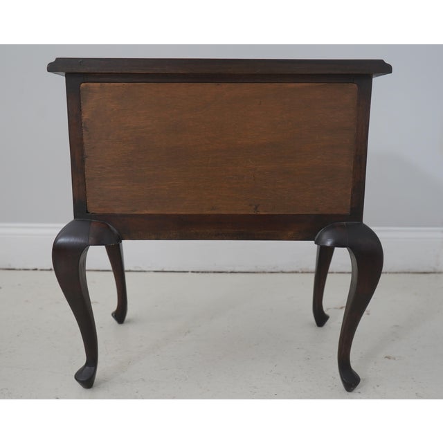 Vintage Mahogany Miniature Diminutive Lowboy For Sale - Image 17 of 17
