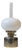 Swedish Modern Oil Table Lamp in Brass and Opaline Glass by Hans-Agne Jakobsson, 1960s For Sale