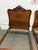 Twin Size Louis XV Style Carved Wood Bed Frame, Antique For Sale - Image 10 of 12