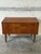 Small Danish Teak Dresser With 2 Drawers Scandinavian Mid-Century Modern Vintage For Sale - Image 11 of 12