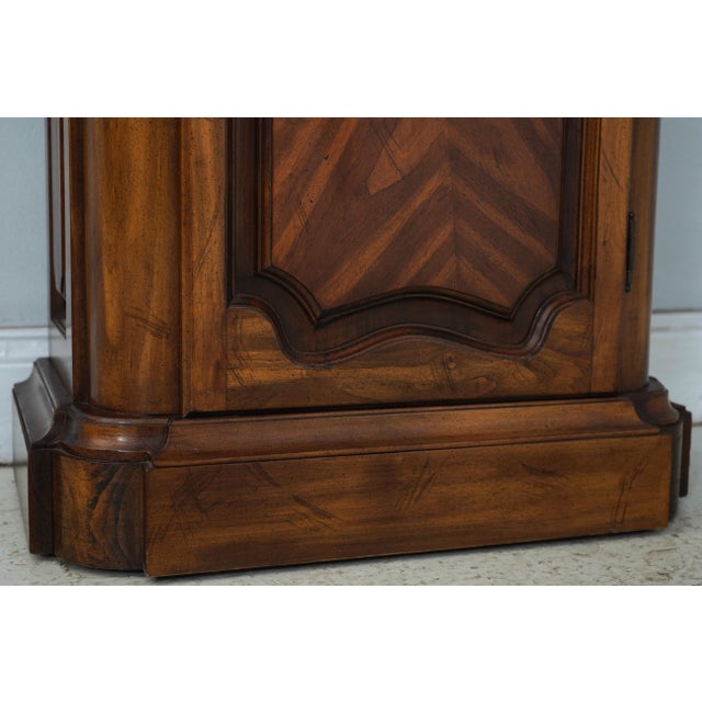Ridgeway Walnut 5 Tube Tall Case Grandfather Clock For Sale - Image 11 of 18