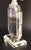 Black Vintage Ralph Lauren Bevelled Edge Glass Table Lamp For Sale - Image 8 of 14