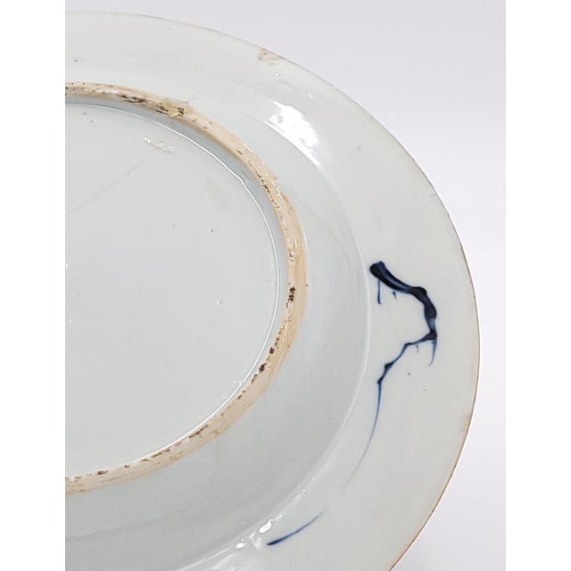 Ceramic Circa 1750 Early Armorial Plates, China, a Pair For Sale - Image 7 of 11