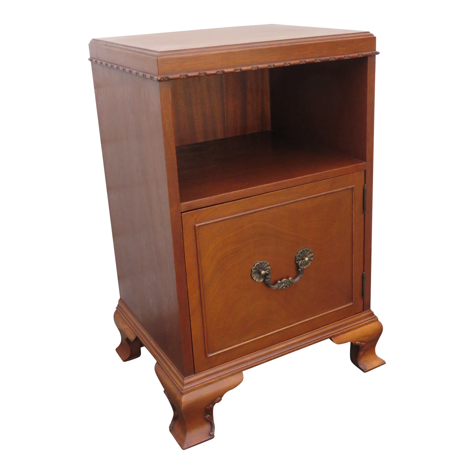 Mahogany Tall Nightstand Side End Table by Rway 2038 Chairish