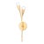 Traditional Mitzi Elsa 2-Light Wall Sconce, Gold Leaf For Sale - Image 3 of 3