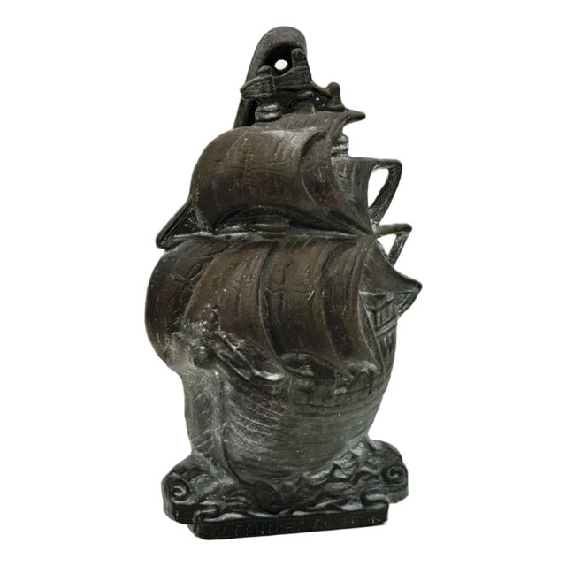 Dark Patinated Bronze Door Knocker, 1920s For Sale