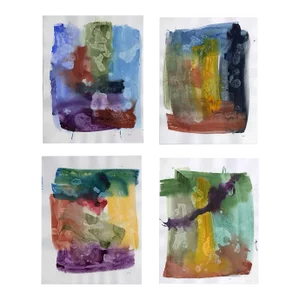 "Seasonal Refinement" Original Watercolor Painting Set V