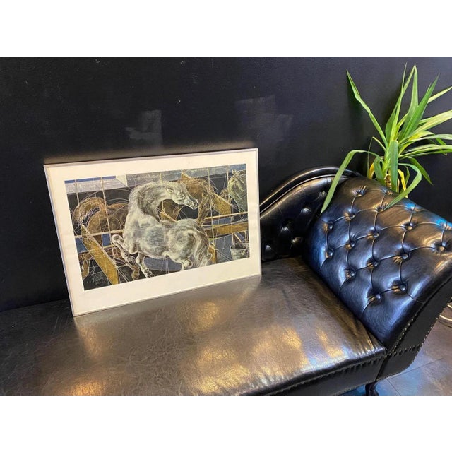 Hans Erni, Horses, Print, 1970 For Sale - Image 9 of 10