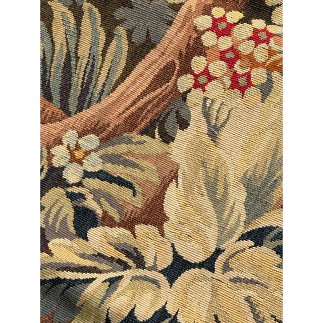 19th Century French Aubusson Landscaper Tapestry, 1890s For Sale - Image 15 of 18