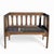 Mid-Century Wood Bench With Black Woven Strap Seat For Sale - Image 15 of 15