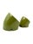 Circa 1970 Space Age Green Ceramic Vide Poche, Sicart Italy- Set of 2 For Sale - Image 9 of 11