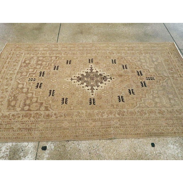 Textile Galerie Shabab Collection Antique East Turkestan Khotan Rug For Sale - Image 7 of 9