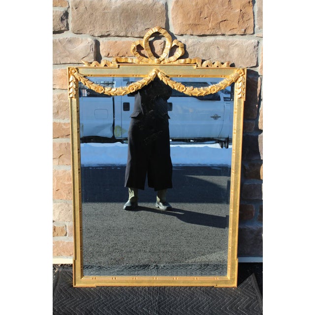 Baker Knapp & Tubbs Italian Giltwood Mirror in the Style of Louis XVI For Sale - Image 13 of 18