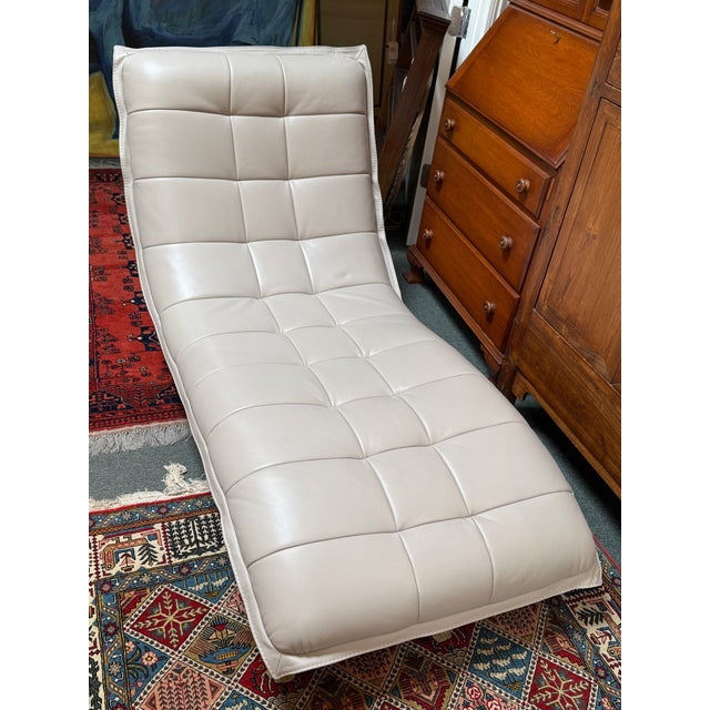 Modern Zeno Nugari for Roche Bobois Arioso Chaise Lounge For Sale - Image 3 of 16