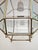 Mid-Century Modern Octagonal Pendant Lamp in Cut Glass and Brass, Italy, 1950s For Sale - Image 17 of 18