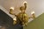 Art Deco Bronze and Frosted Glass Chandelier, 1920 For Sale - Image 10 of 18
