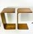 Contemporary 1980s Vintage Italian Style Postmodern Contemporary Teak Bentwood Drinks Table - A Pair For Sale - Image 3 of 13