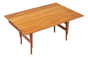 1960s Danish Modern Elevation Coffee / Dining Table by Trioh of Denmark