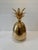 1960s Extra Large Brass Pineapple Ice Bucket, Hollywood Regency Style For Sale - Image 10 of 11