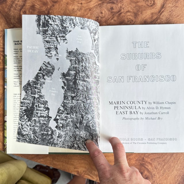 Paper 1969 “The Suburbs of San Francisco” Book For Sale - Image 7 of 9