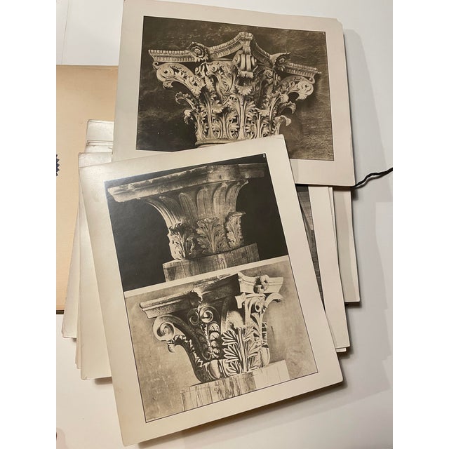 1920s 1920s Roman Architectural Ornament Portfolio Set of 75 Photographs For Sale - Image 5 of 7