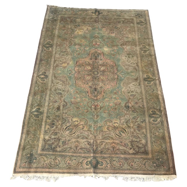 Vintage Turkish Kayseri Rug, 1980s For Sale