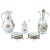 18th Century Bohemian Opaline Service Set, Set of 5 For Sale - Image 11 of 11