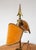 Balance Brass and Leather Table Lamp, 1970s For Sale - Image 6 of 11