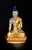 Late 20th Century Late 20th Century Natural Rock Crystal Gilt Bronze Buddha Nepal Authenticity Seal For Sale - Image 5 of 18