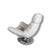 Vintage Swivel Lounge Chair with Chrome Tulip Base, 1970s For Sale - Image 6 of 8
