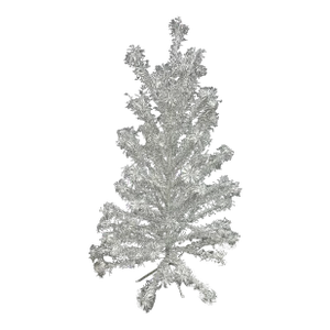 Vintage Pom Pom Aluminum Christmas Tree