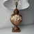 English 1970s Palm Tree Bamboo Relief Table Lamp For Sale - Image 3 of 10