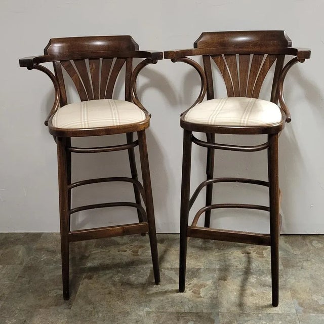 Thonet bar stools for sale cheap
