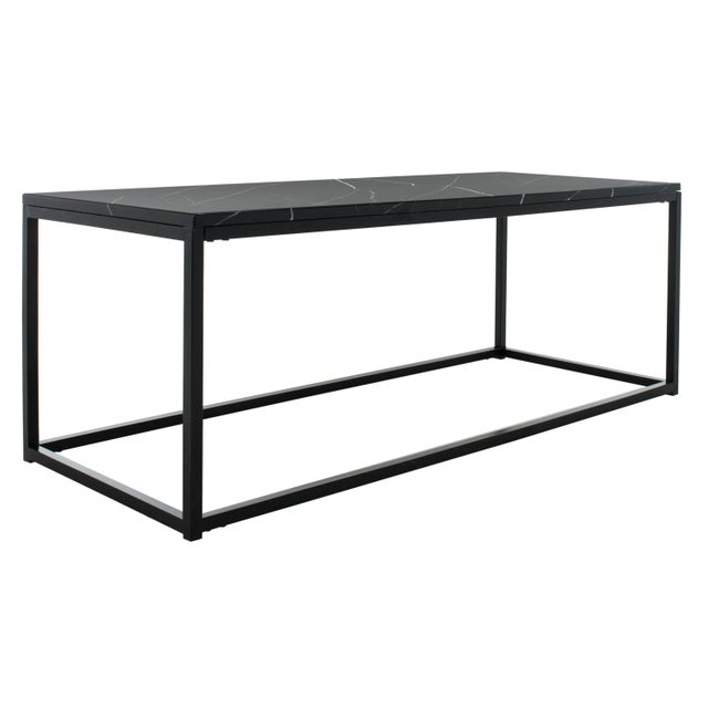 Modern Grant Coffee Table in Black For Sale - Image 3 of 7