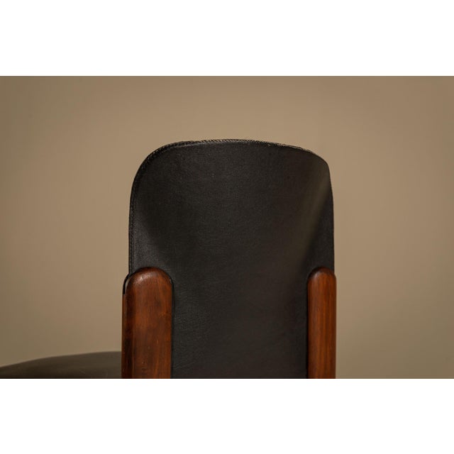 Vintage Dining Room Chairs by Silvio Coppola for Bernini, Italy, 1960s, Set of 4 For Sale - Image 9 of 11