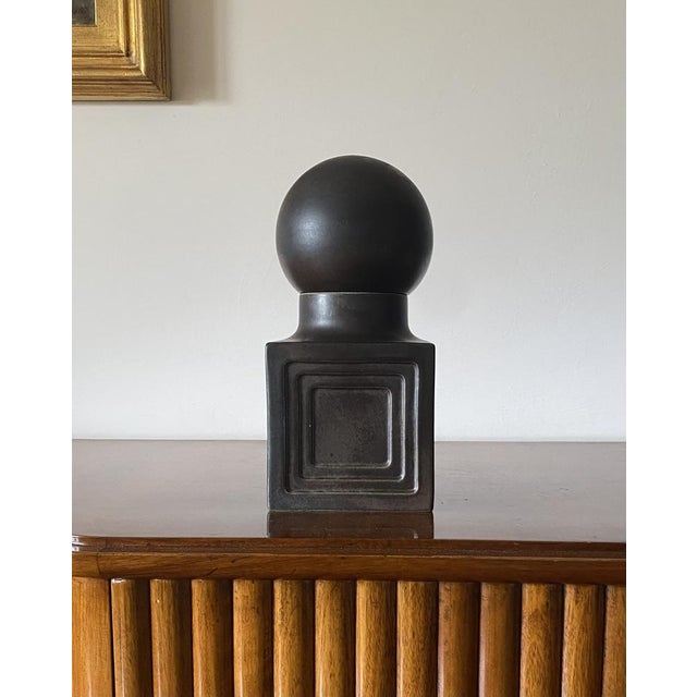 Mid-Century Modern Brown Ceramic, 1960s For Sale - Image 12 of 18