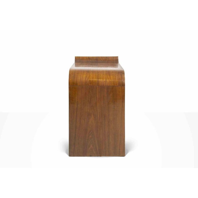 Vintage Coffee Table in Plywood and Steel, Italy, 1970s For Sale - Image 3 of 8