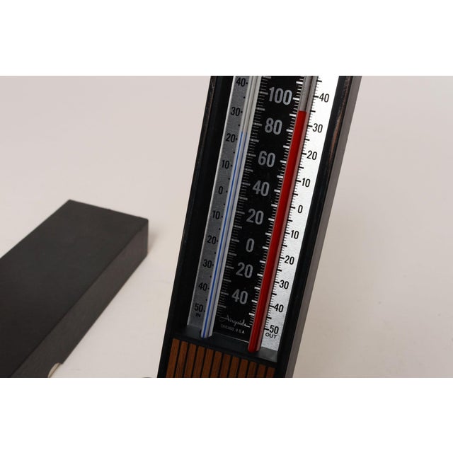 Vintage Airguide Indoor / Outdoor Thermometer Model 421-W Unused in Original Box For Sale - Image 9 of 12