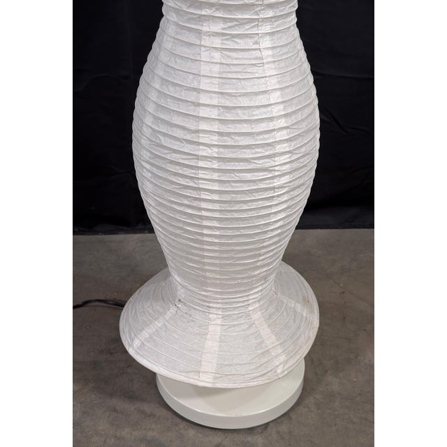 Lights Vintage Ikea Figurative Paper Lantern Floor Lamp in the Female Form For Sale - Image 7 of 9